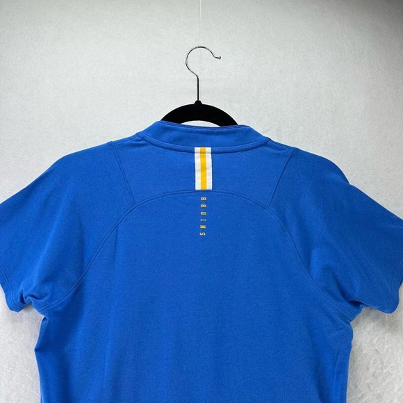 UCLA Bruins Under Armour Top Womens Size S HeatGear Henley Performance Blue - Picture 5 of 12